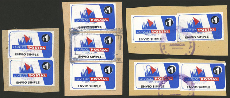 Lot 1056 - Argentina private posts -  Guillermo Jalil - Philatino Auction # 2618 ARGENTINA: General auction with very low starts, including many rarities!