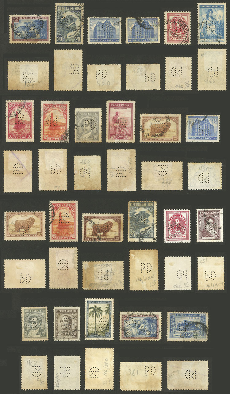 Lot 1172 - Argentina Lots and Collections -  Guillermo Jalil - Philatino Auction # 2618 ARGENTINA: General auction with very low starts, including many rarities!
