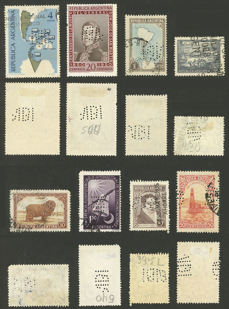 Lot 1170 - Argentina Lots and Collections -  Guillermo Jalil - Philatino Auction # 2618 ARGENTINA: General auction with very low starts, including many rarities!