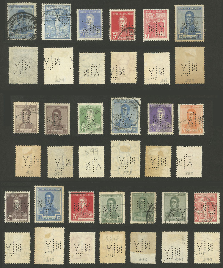Lot 1162 - Argentina Lots and Collections -  Guillermo Jalil - Philatino Auction # 2618 ARGENTINA: General auction with very low starts, including many rarities!