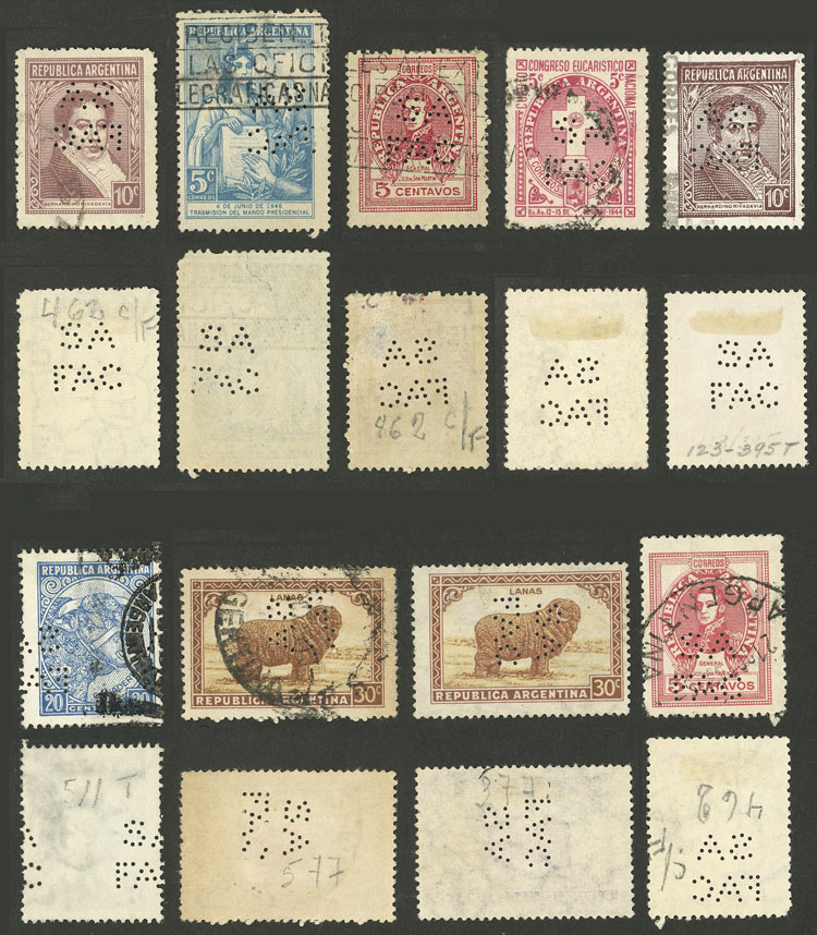 Lot 1173 - Argentina Lots and Collections -  Guillermo Jalil - Philatino Auction # 2618 ARGENTINA: General auction with very low starts, including many rarities!