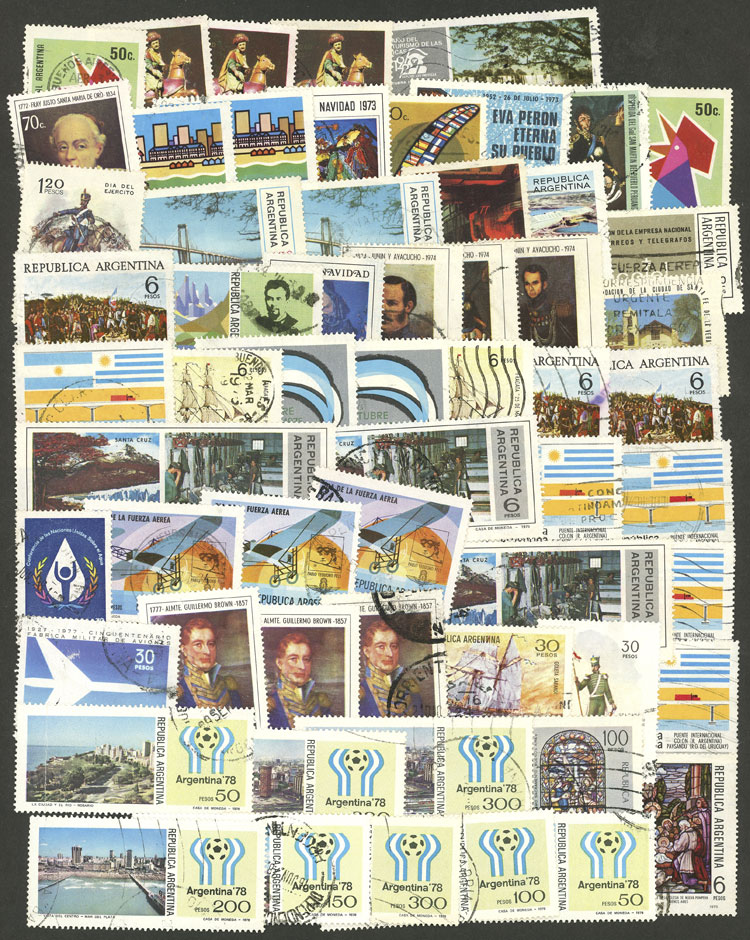 Lot 1177 - Argentina Lots and Collections -  Guillermo Jalil - Philatino Auction # 2618 ARGENTINA: General auction with very low starts, including many rarities!