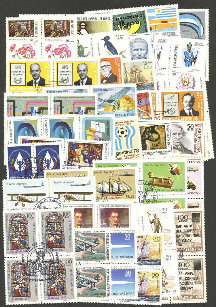 Lot 1176 - Argentina Lots and Collections -  Guillermo Jalil - Philatino Auction # 2618 ARGENTINA: General auction with very low starts, including many rarities!