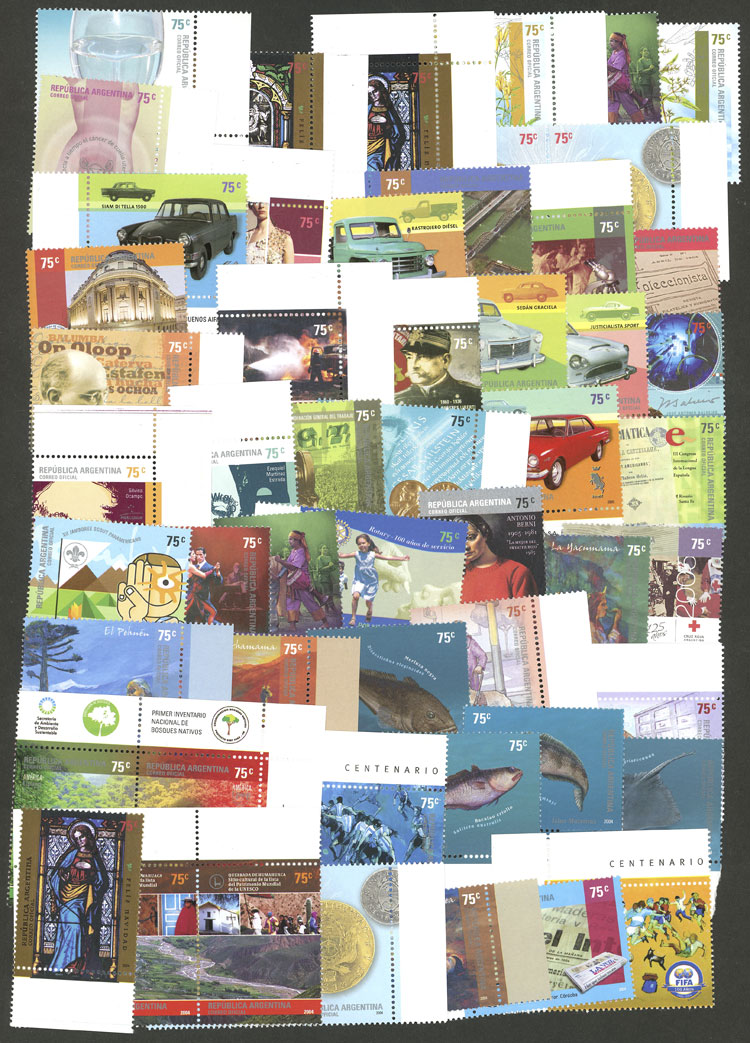 Lot 1183 - Argentina Lots and Collections -  Guillermo Jalil - Philatino Auction # 2618 ARGENTINA: General auction with very low starts, including many rarities!