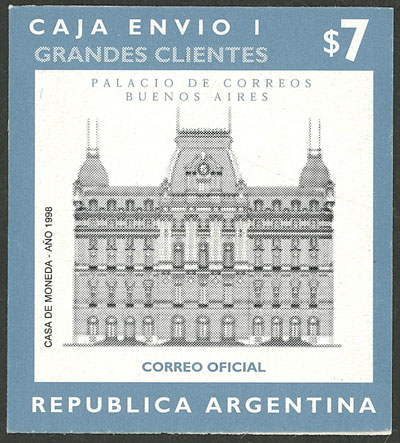 Lot 967 - Argentina parcel post stamps -  Guillermo Jalil - Philatino Auction # 2618 ARGENTINA: General auction with very low starts, including many rarities!