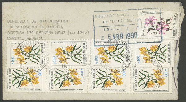 Lot 1142 - Argentina postal history -  Guillermo Jalil - Philatino Auction # 2618 ARGENTINA: General auction with very low starts, including many rarities!