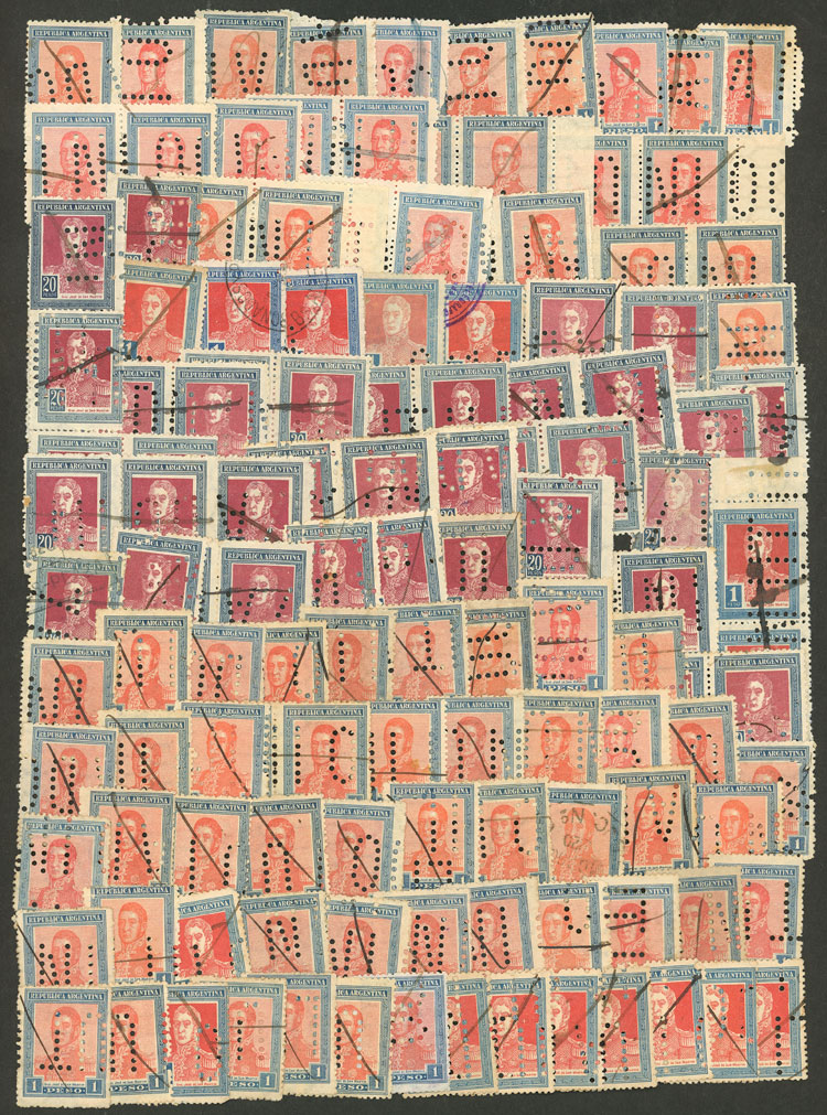 Lot 1161 - Argentina lots -  Guillermo Jalil - Philatino Auction # 2618 ARGENTINA: General auction with very low starts, including many rarities!