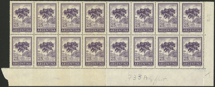 Lot 645 - Argentina general issues - Guillermo Jalil - Philatino Auction # 2618 ARGENTINA: General auction with very low starts, including many rarities! Lot 645 - Argentina general issues - Guillermo Jalil - Philatino Auction # 2618 ARGENTINA: General auction with very low starts, including many rarities!