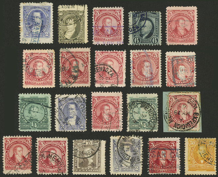 Lot 1157 - Argentina lots -  Guillermo Jalil - Philatino Auction # 2618 ARGENTINA: General auction with very low starts, including many rarities!