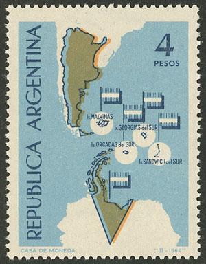 Lot 621 - Argentina general issues -  Guillermo Jalil - Philatino Auction # 2618 ARGENTINA: General auction with very low starts, including many rarities!