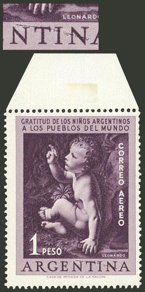 Lot 516 - Argentina general issues -  Guillermo Jalil - Philatino Auction # 2618 ARGENTINA: General auction with very low starts, including many rarities!