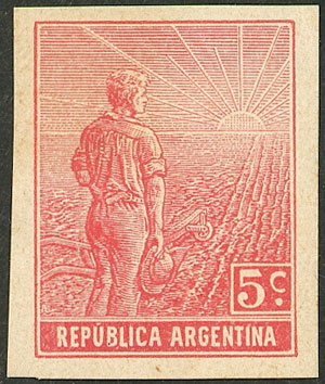 Lot 215 - Argentina general issues -  Guillermo Jalil - Philatino Auction # 2618 ARGENTINA: General auction with very low starts, including many rarities!