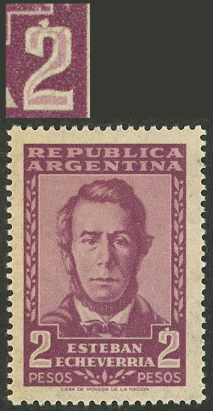 Lot 502 - Argentina general issues -  Guillermo Jalil - Philatino Auction # 2618 ARGENTINA: General auction with very low starts, including many rarities!