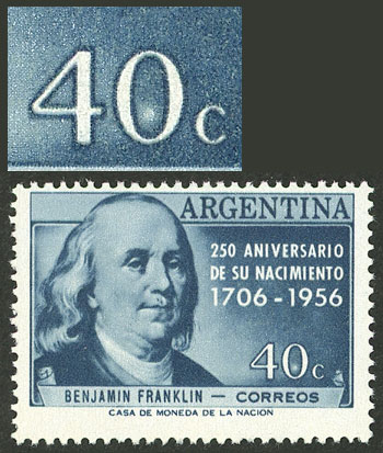 Lot 517 - Argentina general issues -  Guillermo Jalil - Philatino Auction # 2618 ARGENTINA: General auction with very low starts, including many rarities!