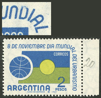 Lot 606 - Argentina general issues -  Guillermo Jalil - Philatino Auction # 2618 ARGENTINA: General auction with very low starts, including many rarities!