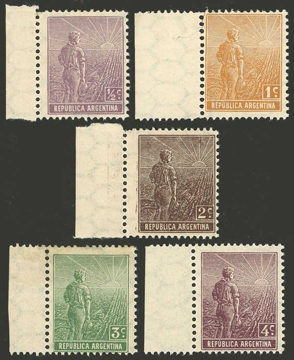 Lot 229 - Argentina general issues -  Guillermo Jalil - Philatino Auction # 2618 ARGENTINA: General auction with very low starts, including many rarities!