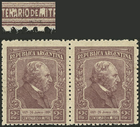 Lot 258 - Argentina general issues -  Guillermo Jalil - Philatino Auction # 2618 ARGENTINA: General auction with very low starts, including many rarities!