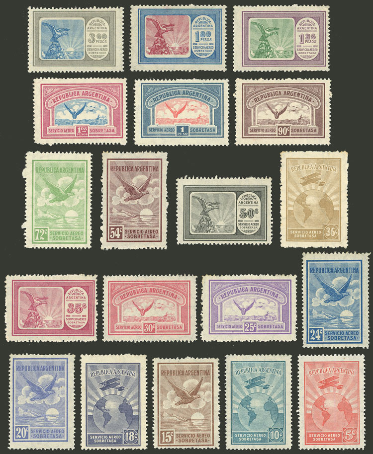 Lot 288 - Argentina general issues - Guillermo Jalil - Philatino Auction # 2618 ARGENTINA: General auction with very low starts, including many rarities! Lot 288 - Argentina general issues - Guillermo Jalil - Philatino Auction # 2618 ARGENTINA: General auction with very low starts, including many rarities!