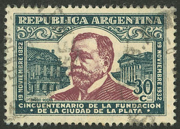 Lot 306 - Argentina general issues -  Guillermo Jalil - Philatino Auction # 2618 ARGENTINA: General auction with very low starts, including many rarities!