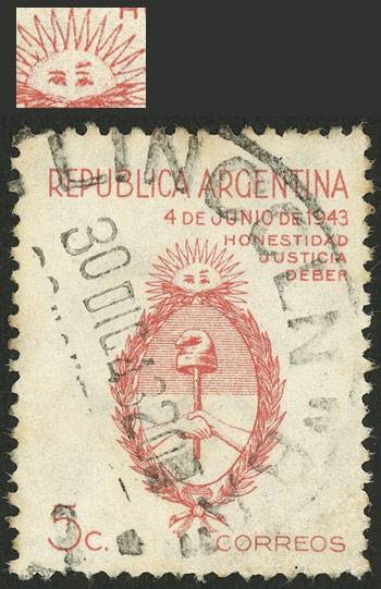 Lot 402 - Argentina general issues -  Guillermo Jalil - Philatino Auction # 2618 ARGENTINA: General auction with very low starts, including many rarities!