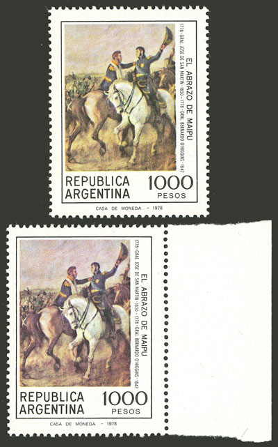 Lot 758 - Argentina general issues - Guillermo Jalil - Philatino Auction # 2618 ARGENTINA: General auction with very low starts, including many rarities! Lot 758 - Argentina general issues - Guillermo Jalil - Philatino Auction # 2618 ARGENTINA: General auction with very low starts, including many rarities!