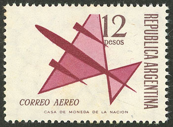 Lot 916 - Argentina airmail -  Guillermo Jalil - Philatino Auction # 2618 ARGENTINA: General auction with very low starts, including many rarities!