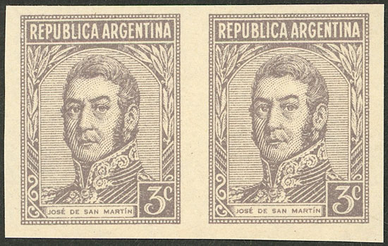 Lot 313 - Argentina general issues -  Guillermo Jalil - Philatino Auction # 2618 ARGENTINA: General auction with very low starts, including many rarities!
