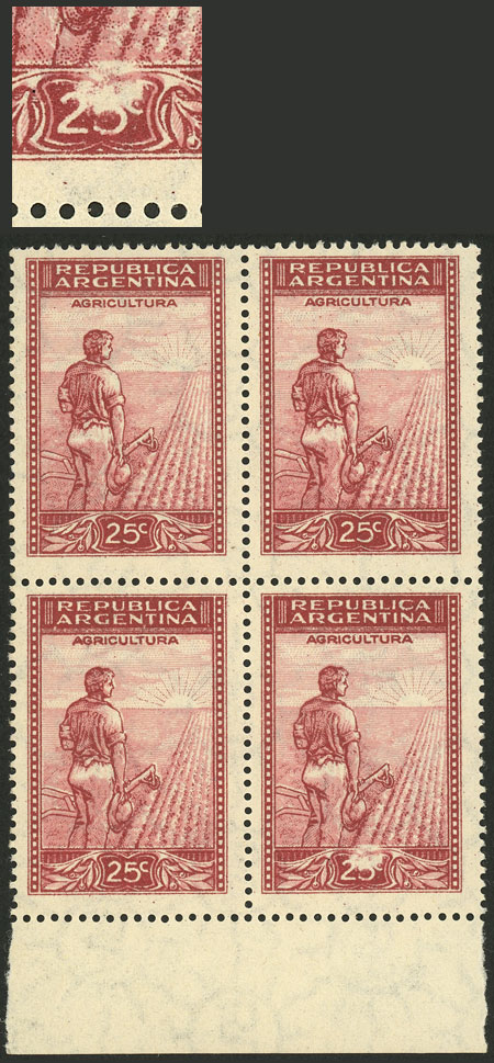 Lot 322 - Argentina general issues -  Guillermo Jalil - Philatino Auction # 2618 ARGENTINA: General auction with very low starts, including many rarities!