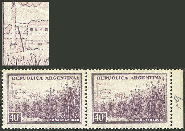 Lot 335 - Argentina general issues -  Guillermo Jalil - Philatino Auction # 2618 ARGENTINA: General auction with very low starts, including many rarities!