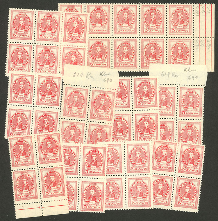 Lot 379 - Argentina general issues - Guillermo Jalil - Philatino Auction # 2618 ARGENTINA: General auction with very low starts, including many rarities! Lot 379 - Argentina general issues - Guillermo Jalil - Philatino Auction # 2618 ARGENTINA: General auction with very low starts, including many rarities!