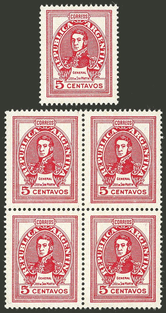 Lot 398 - Argentina general issues - Guillermo Jalil - Philatino Auction # 2618 ARGENTINA: General auction with very low starts, including many rarities! Lot 398 - Argentina general issues - Guillermo Jalil - Philatino Auction # 2618 ARGENTINA: General auction with very low starts, including many rarities!