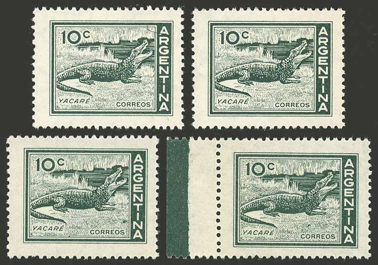 Lot 537 - Argentina general issues -  Guillermo Jalil - Philatino Auction # 2618 ARGENTINA: General auction with very low starts, including many rarities!