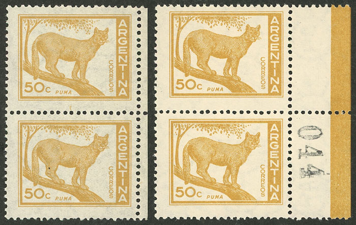Lot 539 - Argentina general issues -  Guillermo Jalil - Philatino Auction # 2618 ARGENTINA: General auction with very low starts, including many rarities!