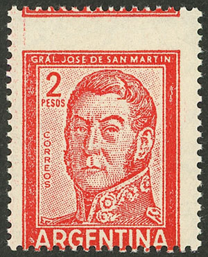 Lot 547 - Argentina general issues -  Guillermo Jalil - Philatino Auction # 2618 ARGENTINA: General auction with very low starts, including many rarities!
