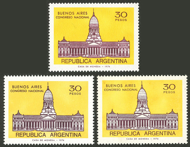 Lot 697 - Argentina general issues -  Guillermo Jalil - Philatino Auction # 2618 ARGENTINA: General auction with very low starts, including many rarities!