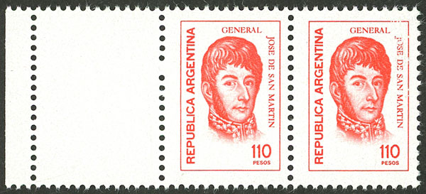 Lot 738 - Argentina general issues -  Guillermo Jalil - Philatino Auction # 2618 ARGENTINA: General auction with very low starts, including many rarities!