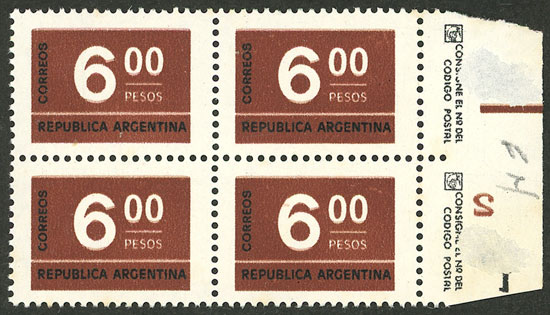 Lot 723 - Argentina general issues - Guillermo Jalil - Philatino Auction # 2618 ARGENTINA: General auction with very low starts, including many rarities! Lot 723 - Argentina general issues - Guillermo Jalil - Philatino Auction # 2618 ARGENTINA: General auction with very low starts, including many rarities!