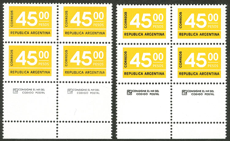 Lot 728 - Argentina general issues -  Guillermo Jalil - Philatino Auction # 2618 ARGENTINA: General auction with very low starts, including many rarities!