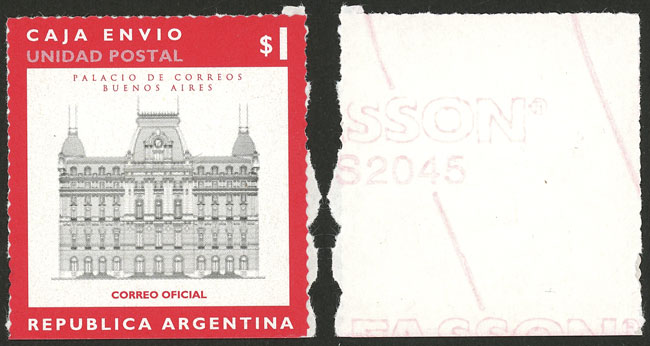 Lot 969 - Argentina parcel post stamps -  Guillermo Jalil - Philatino Auction # 2618 ARGENTINA: General auction with very low starts, including many rarities!