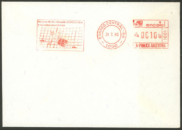 Lot 1146 - Argentina postal history -  Guillermo Jalil - Philatino Auction # 2618 ARGENTINA: General auction with very low starts, including many rarities!
