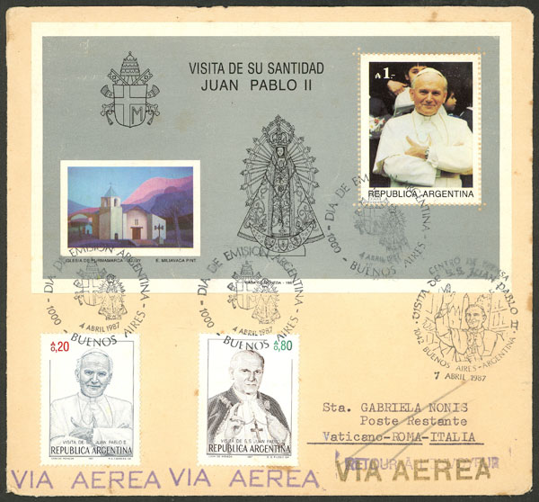 Lot 786 - Argentina general issues - Guillermo Jalil - Philatino Auction # 2618 ARGENTINA: General auction with very low starts, including many rarities! Lot 786 - Argentina general issues - Guillermo Jalil - Philatino Auction # 2618 ARGENTINA: General auction with very low starts, including many rarities!