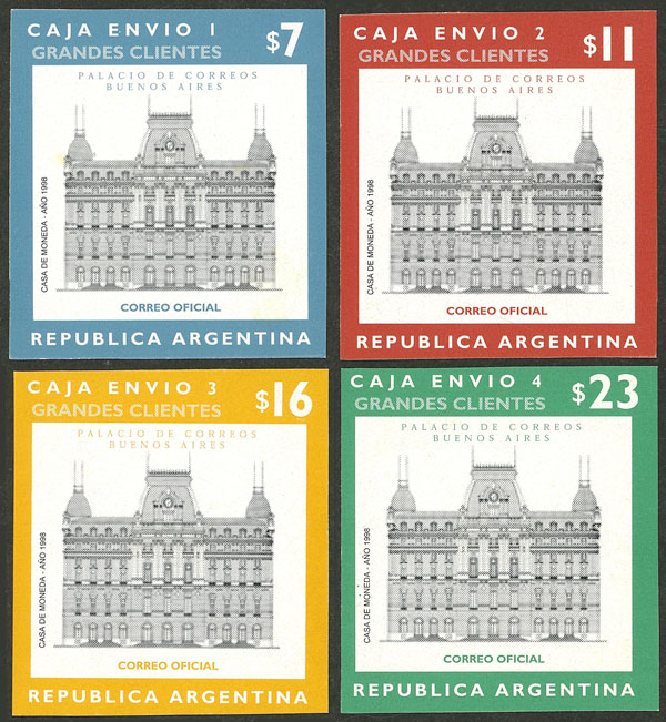 Lot 968 - Argentina STAMPS FOR PARCEL POSTS -  Guillermo Jalil - Philatino Auction # 2618 ARGENTINA: General auction with very low starts, including many rarities!
