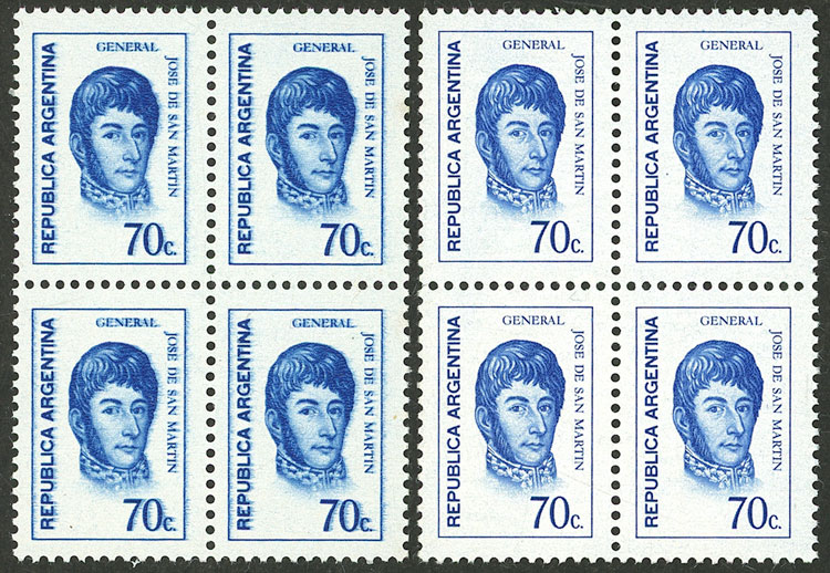 Lot 682 - Argentina general issues -  Guillermo Jalil - Philatino Auction # 2618 ARGENTINA: General auction with very low starts, including many rarities!