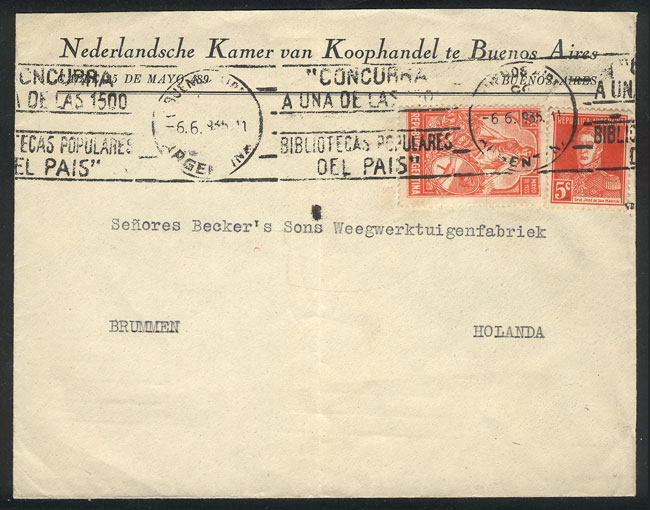 Lot 1096 - Argentina postal history - Guillermo Jalil - Philatino Auction # 2618 ARGENTINA: General auction with very low starts, including many rarities! Lot 1096 - Argentina postal history - Guillermo Jalil - Philatino Auction # 2618 ARGENTINA: General auction with very low starts, including many rarities!