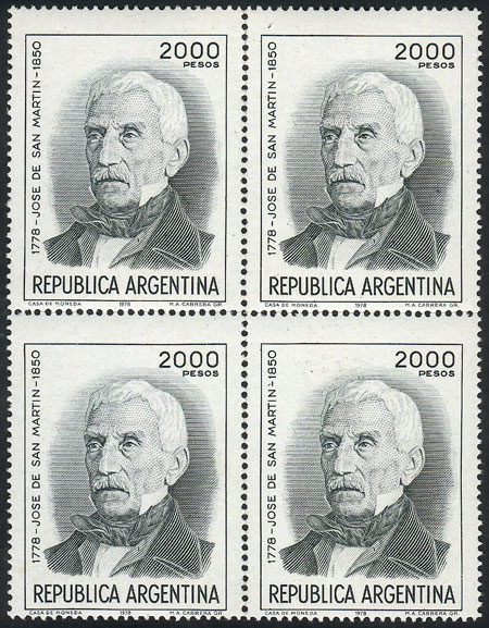 Lot 756 - Argentina general issues - Guillermo Jalil - Philatino Auction # 2618 ARGENTINA: General auction with very low starts, including many rarities! Lot 756 - Argentina general issues - Guillermo Jalil - Philatino Auction # 2618 ARGENTINA: General auction with very low starts, including many rarities!