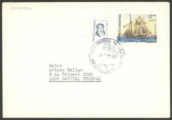 Lot 5 - argentine antarctica postal history - Guillermo Jalil - Philatino Auction # 2621 ARGENTINA: General auction with very low starts! Lot 5 - argentine antarctica postal history - Guillermo Jalil - Philatino Auction # 2621 ARGENTINA: General auction with very low starts!