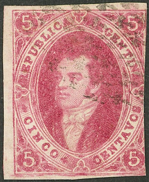 Lot 79 - Argentina rivadavias -  Guillermo Jalil - Philatino Auction # 2621 ARGENTINA: General auction with very low starts!