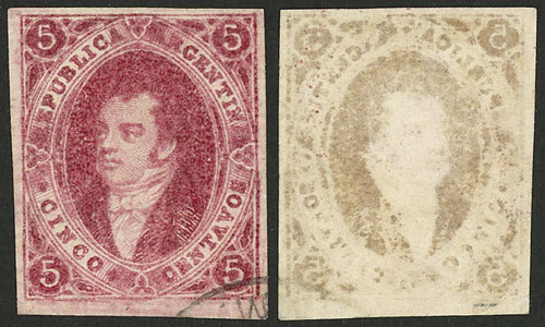 Lot 85 - Argentina rivadavias -  Guillermo Jalil - Philatino Auction # 2621 ARGENTINA: General auction with very low starts!