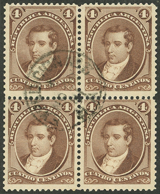 Lot 94 - Argentina general issues -  Guillermo Jalil - Philatino Auction # 2621 ARGENTINA: General auction with very low starts!