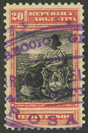 Lot 197 - Argentina general issues -  Guillermo Jalil - Philatino Auction # 2621 ARGENTINA: General auction with very low starts!